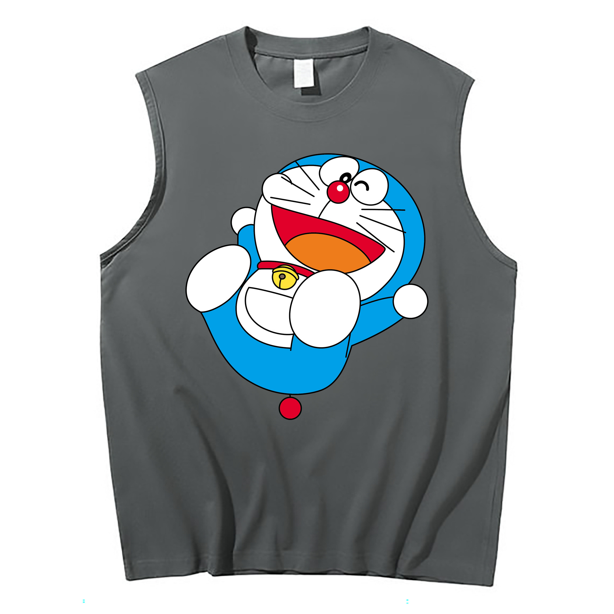 （画像用） ドラえもん Doraemon コットン100％タンクトップ（フロントプリント）
